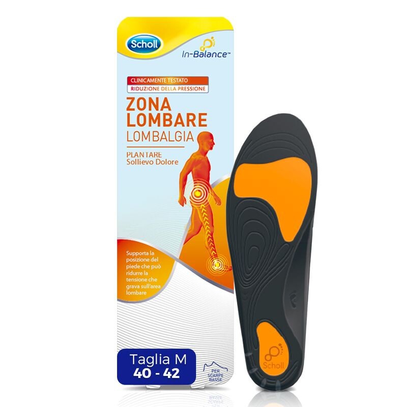 Dr.scholl s Plantare Lombare Misura L 40 42 2 Pezzi