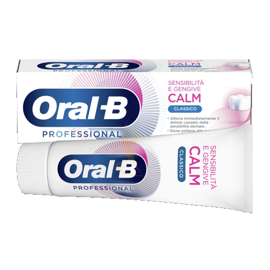 Oral-B Professional Dentifricio Sensibilità e Gengive Calm Classico 75ml